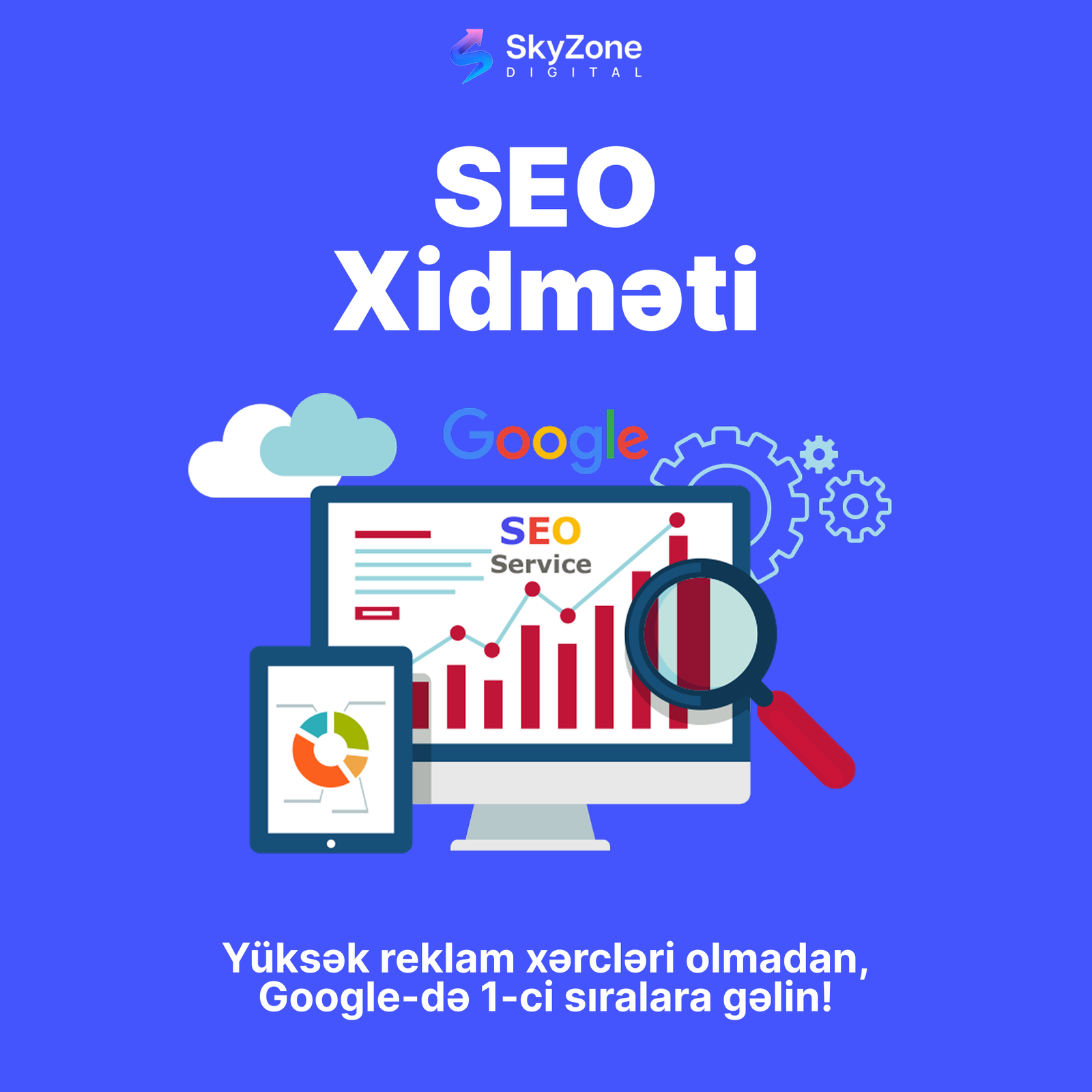 SEO Xidməti - SkyZone Digital
