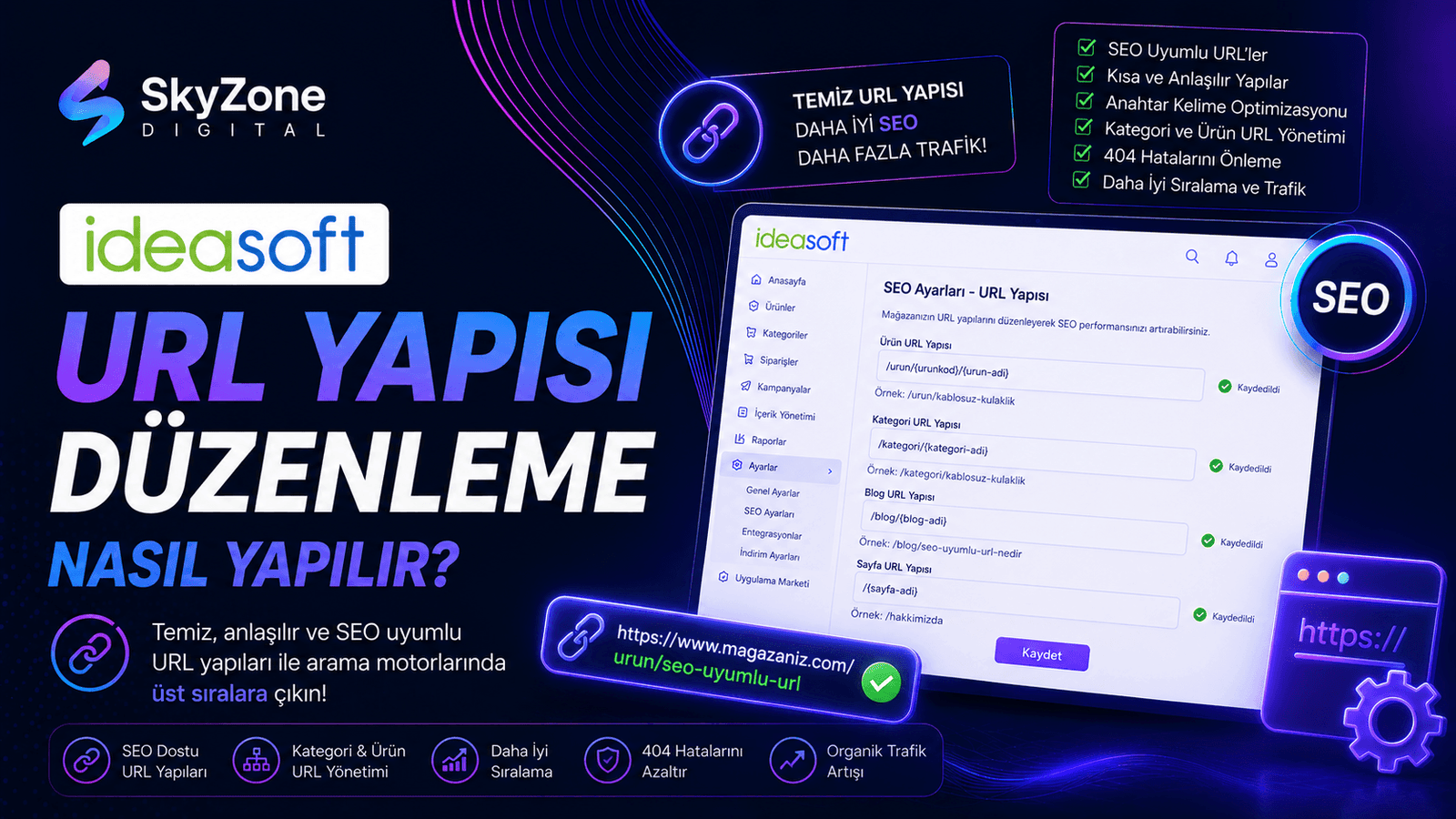 IdeaSoft URL Yapısı Düzenleme