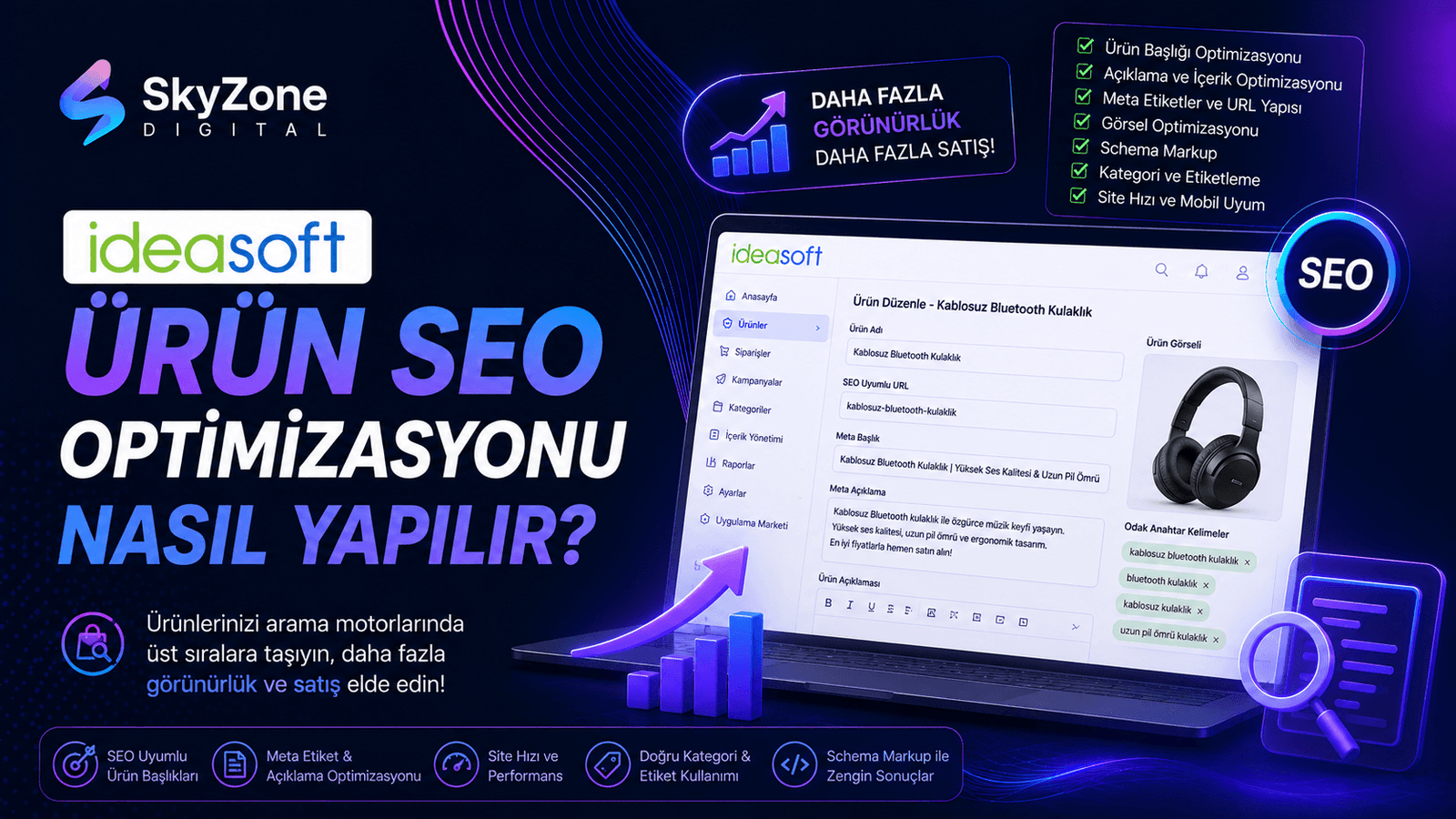 IdeaSoft Ürün SEO Optimizasyonu Nasıl Yapılır?